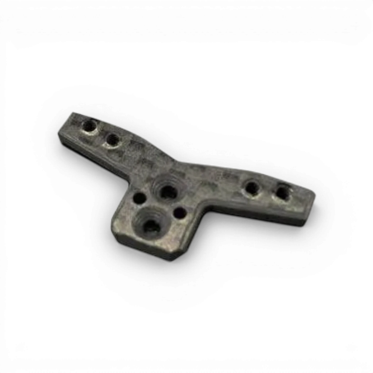 Tour amortisseurs avant en carbone pour voiture BM Racing BMRX, design léger et haute performance.