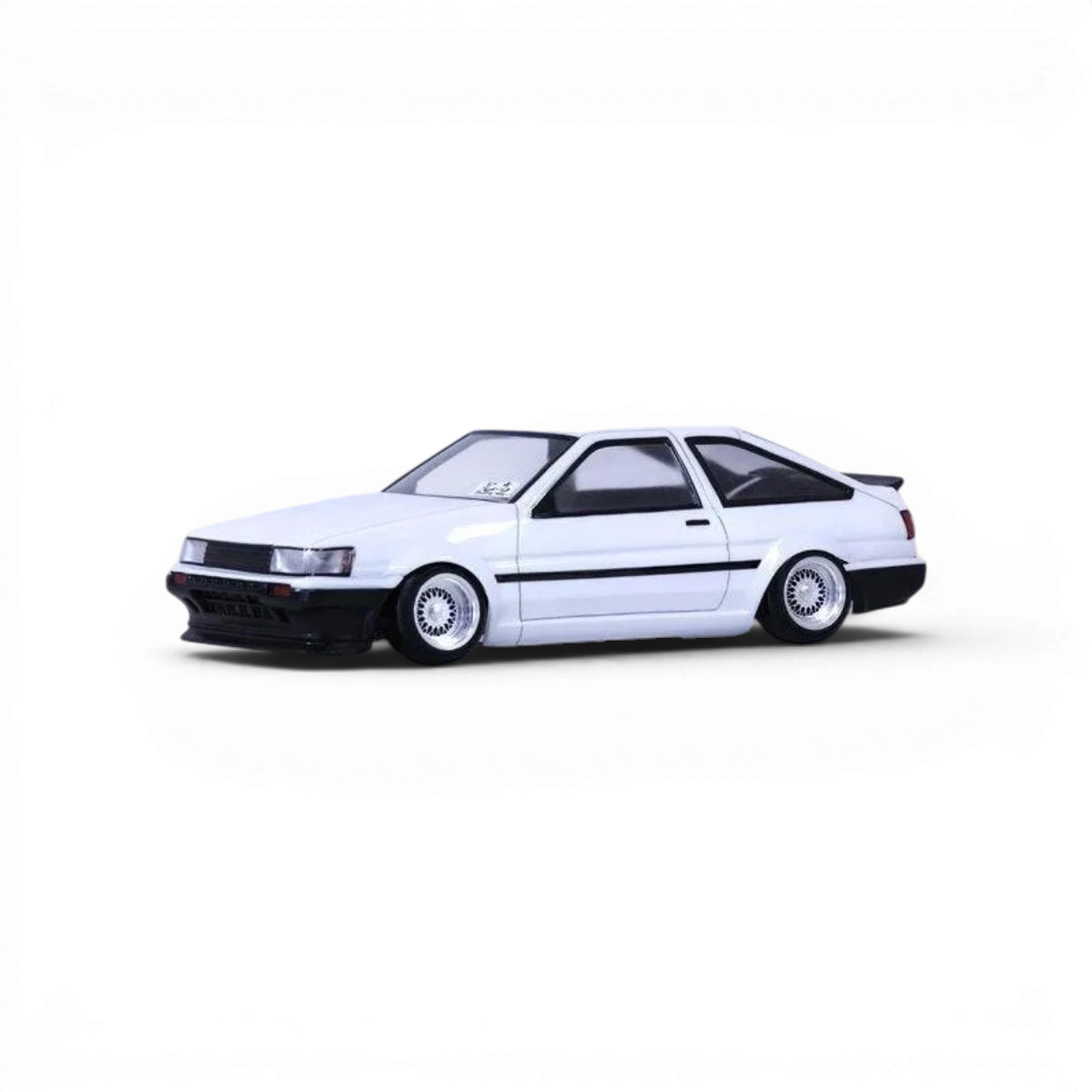 Voiture télécommandée Toyota AE86 Levin 3 portes Pandora RC, carrosserie détaillée pour modélisme automobile.