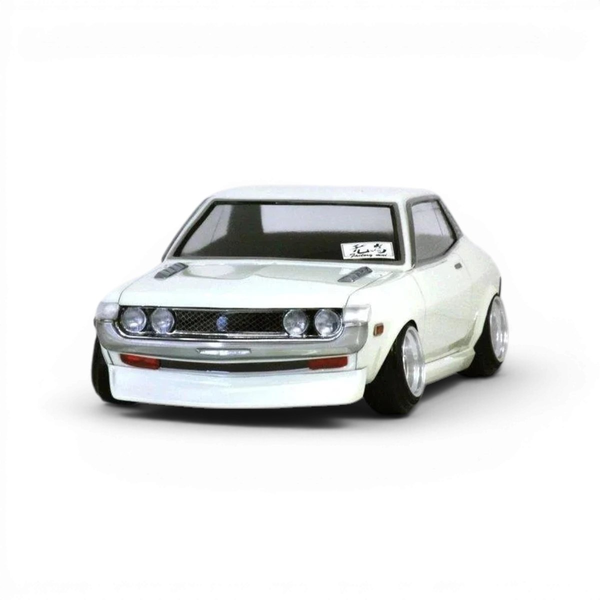 Modèle de carrosserie Toyota Celica 1600GT Pandora RC, voiture miniature détaillée avec finition précise.
