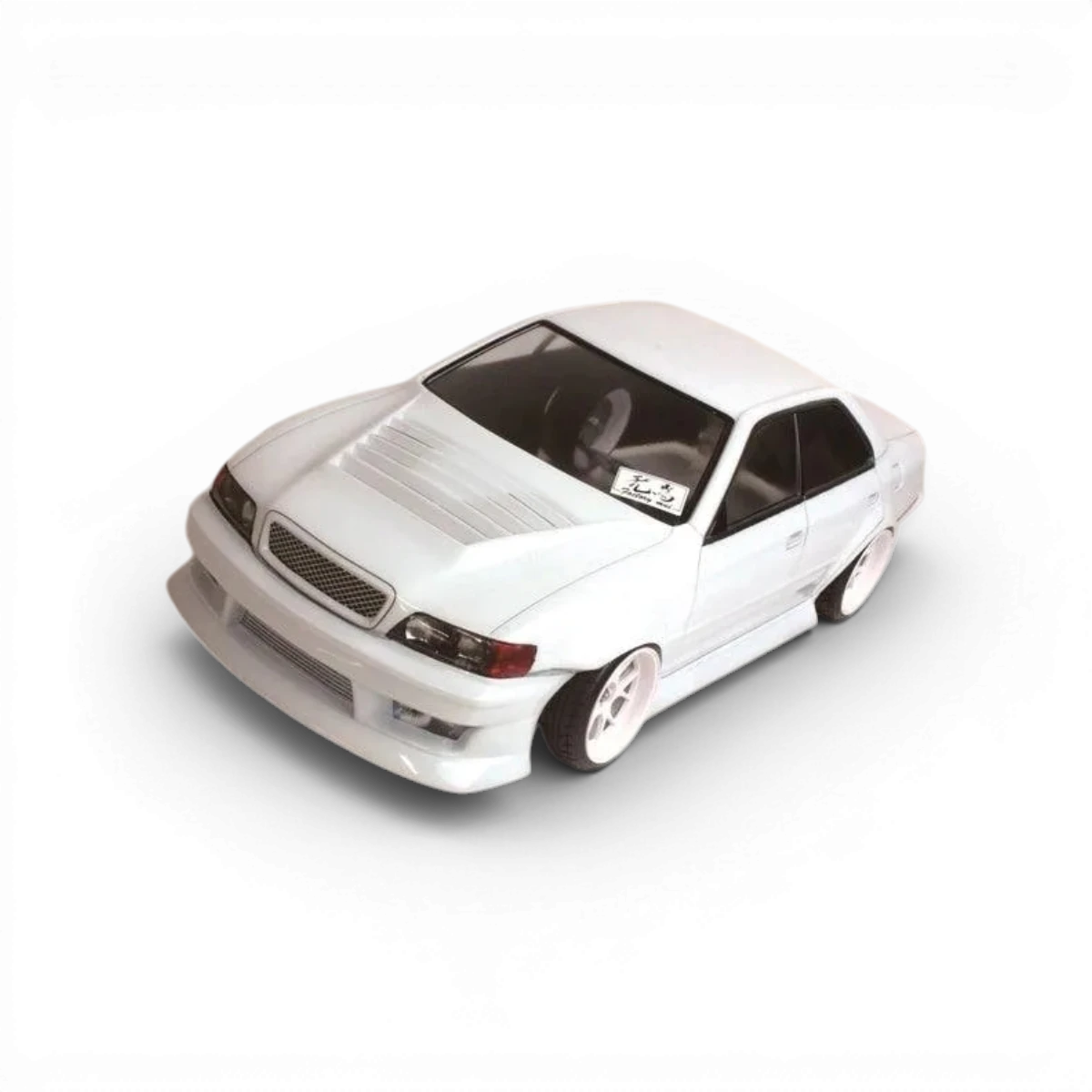 Carrosserie Toyota Chaser JZX100 BN Sports de Pandora RC, modèle pour voiture RC, vue en gros plan.