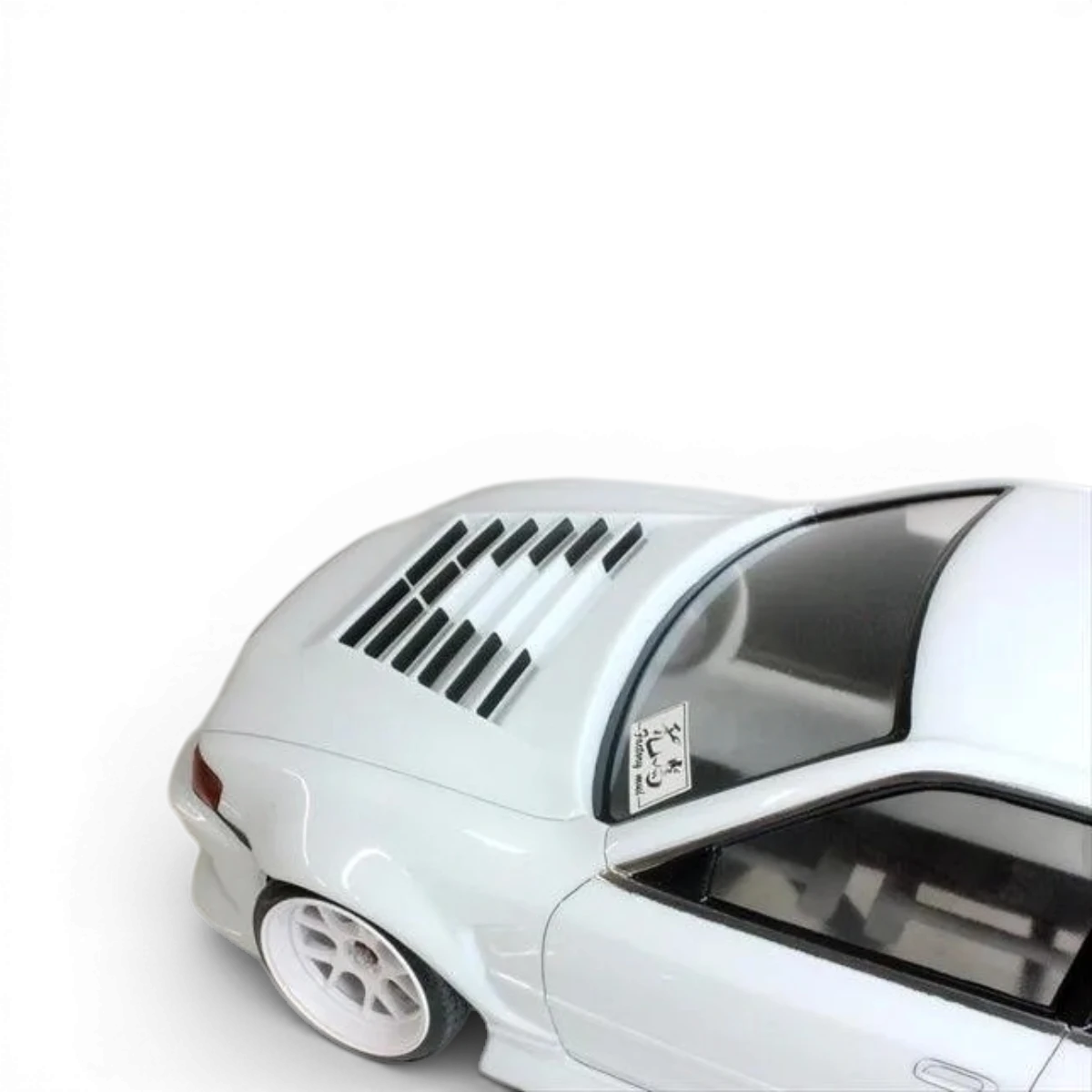 Carrosserie Toyota Chaser JZX100 BN Sports pour voiture radiocontrollée Pandora RC, détail avec peinture et design précis.