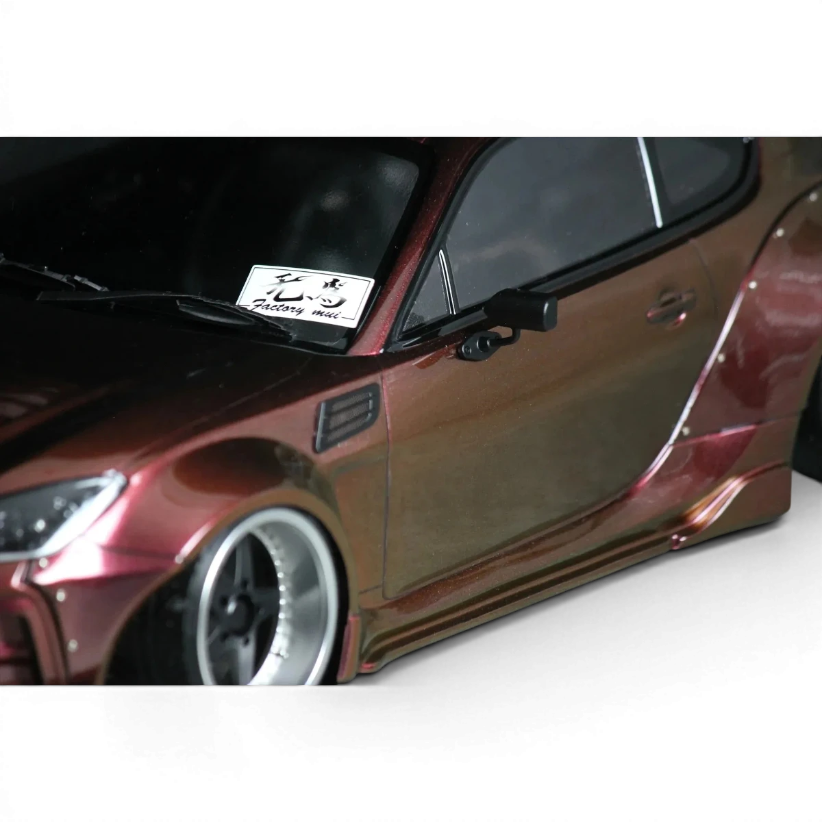 Carrosserie Toyota GR86 BLS BN-Sports de Pandora RC, design détaillé pour voiture RC, finition de haute qualité.
