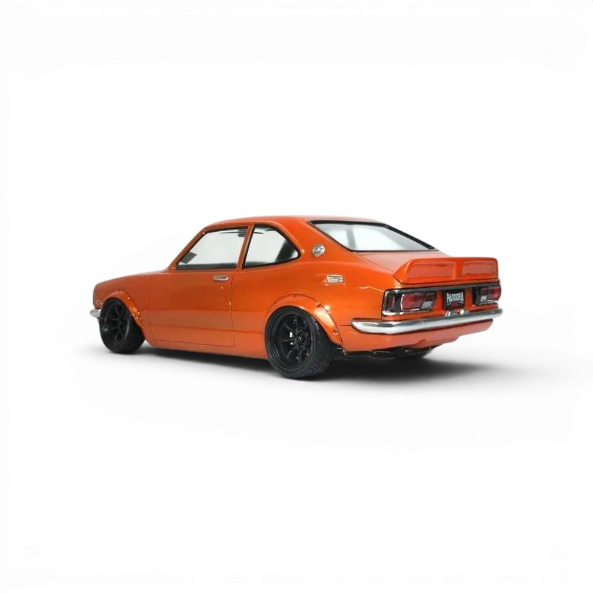 Modèle de carrosserie Toyota Levin TE27 de Pandora RC, vue détaillée de la carrosserie de voiture téléguidée.
