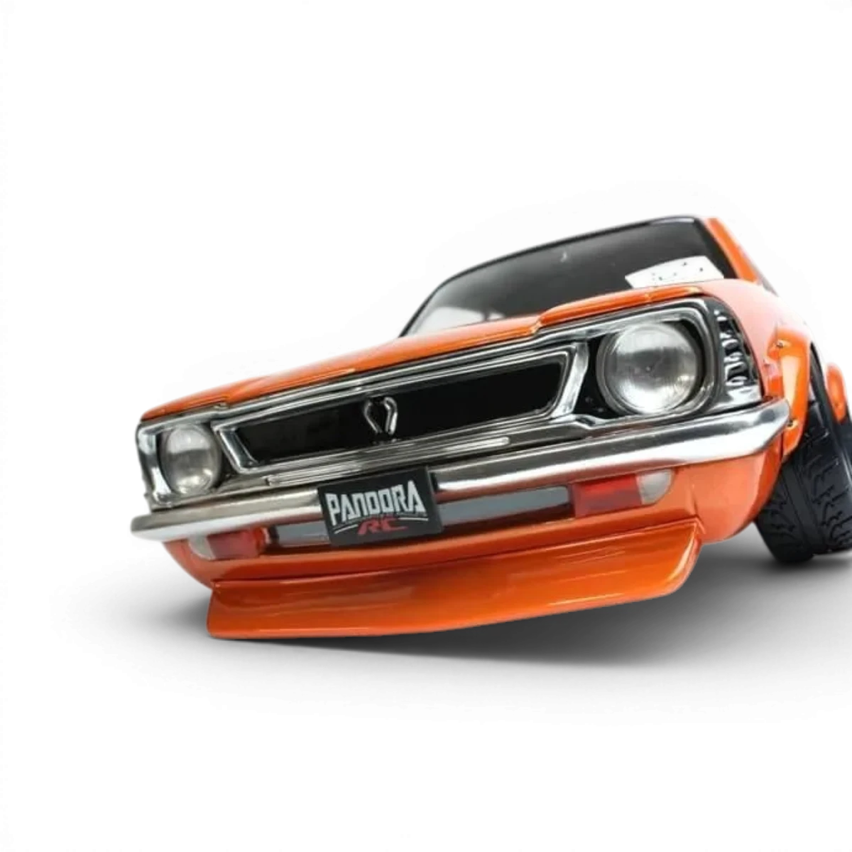 Voiture télécommandée Toyota Levin TE27 Pandora RC, carrosserie détaillée et réaliste, modèle réduit de voiture classique.