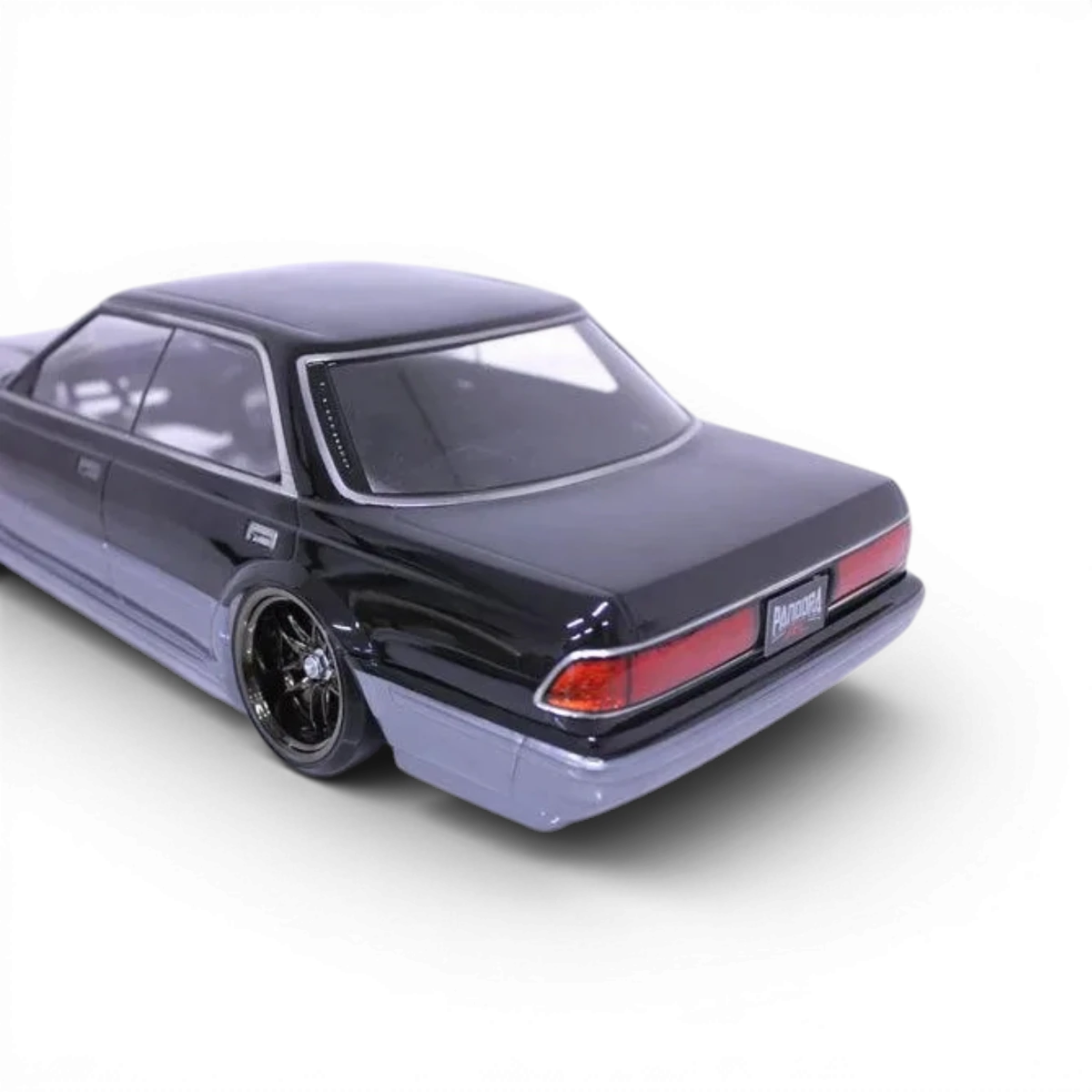 Carrosserie Toyota Mark II JZX81 Ver. 2 de Pandora RC, détail réaliste pour voiture RC, vue de face en image.