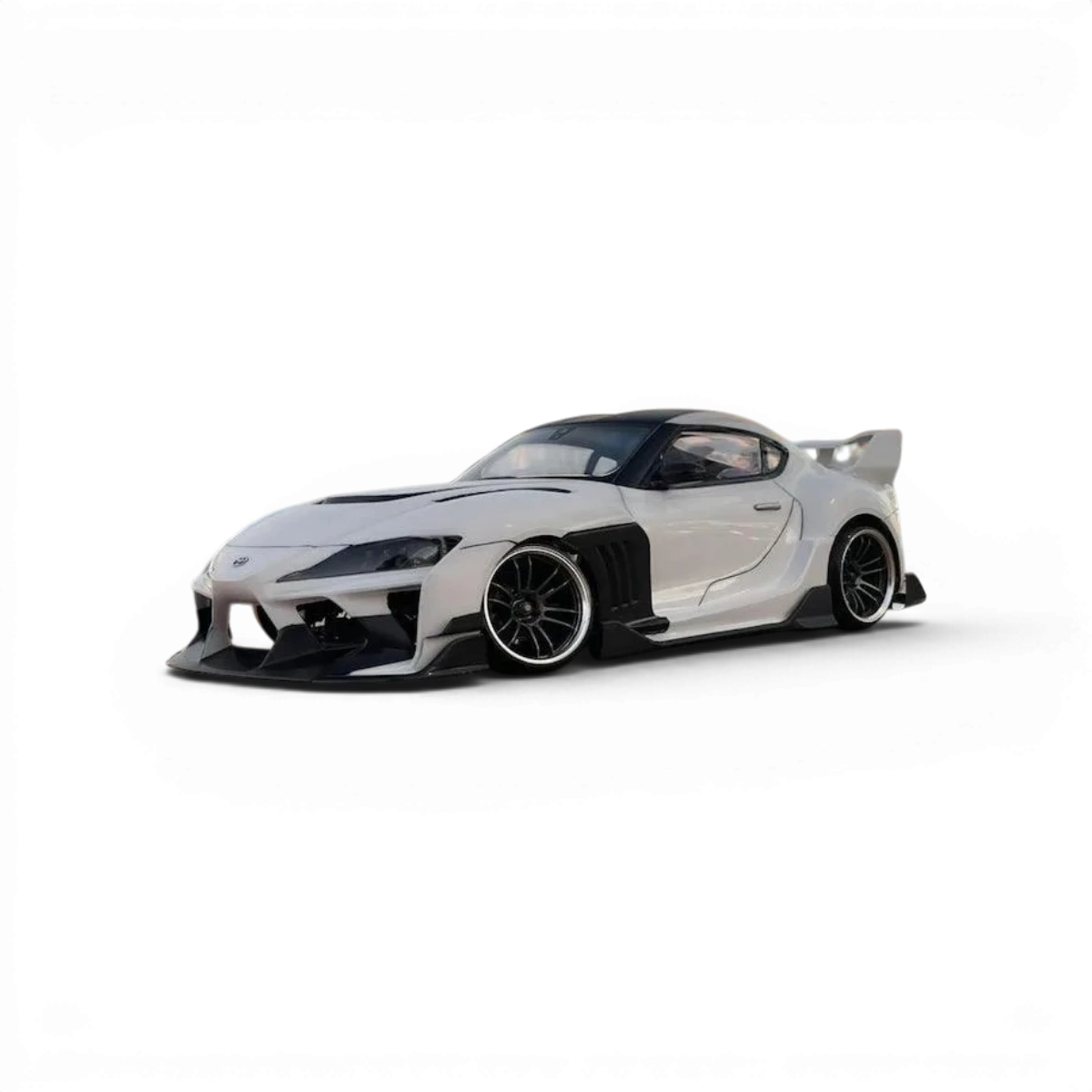 Carrosserie Toyota Supra GR Hycade 260mm standard, addiction RC Design, détail de la carrosserie de voiture RC.