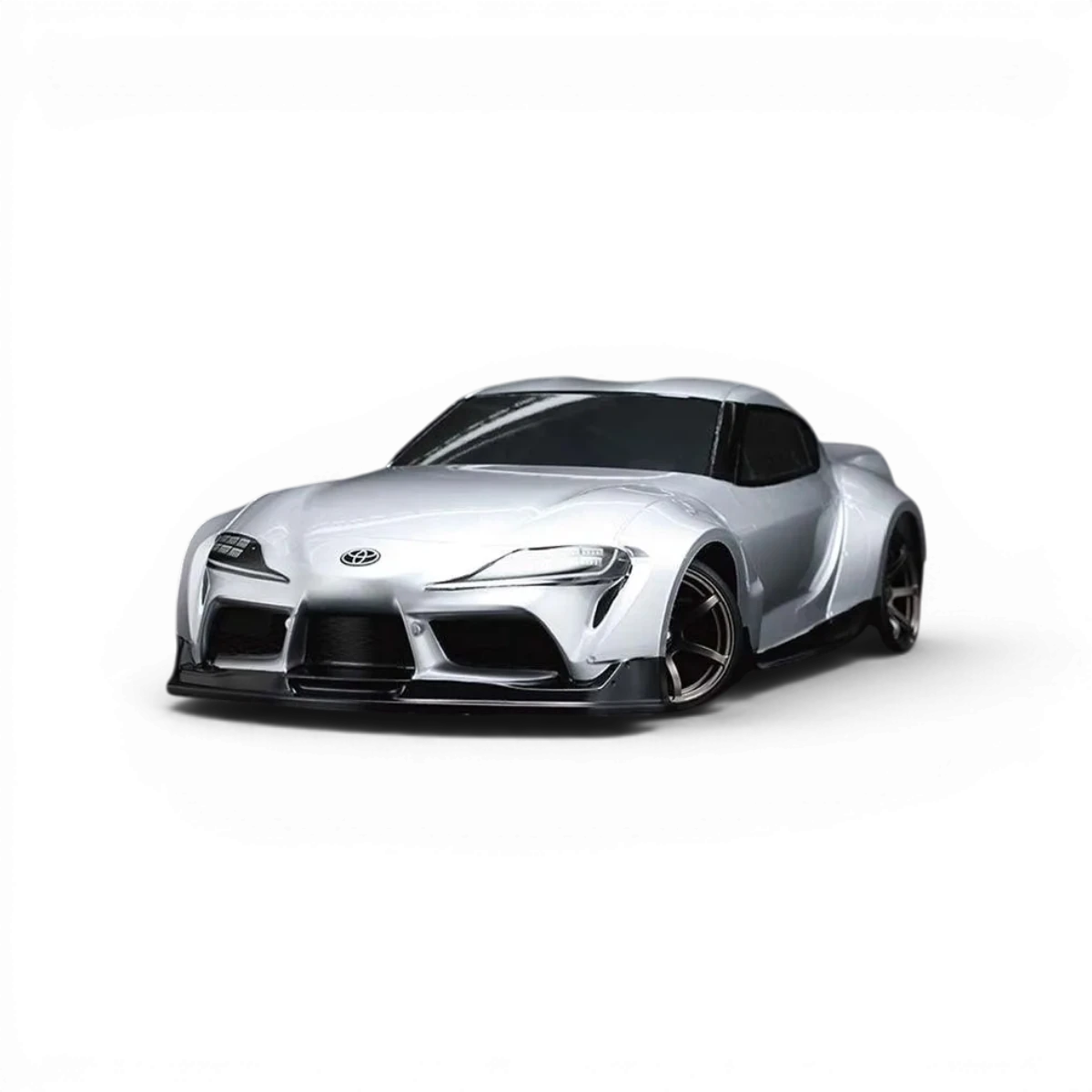Voiture Toyota Supra PANDEM GR Supra (A90) modèles de carrosserie, avec design détaillé et logo Team Yokomo visible.