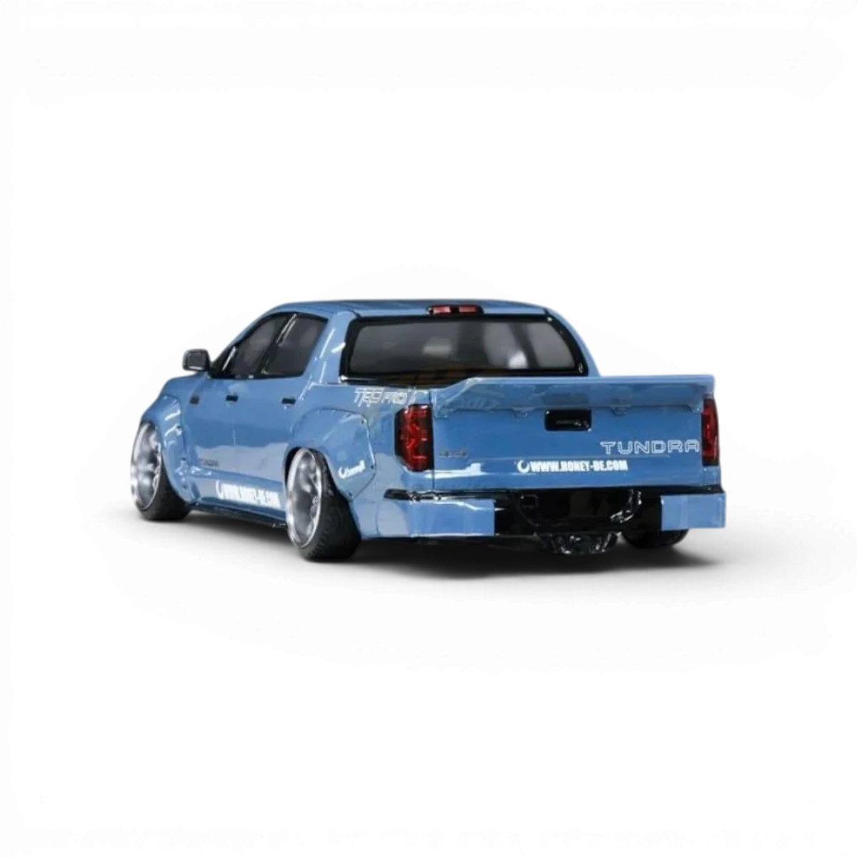 Modèle de carrosserie Toyota TUNDRA Honey-D officiel de Pandora RC, véhicule télécommandé en détail.