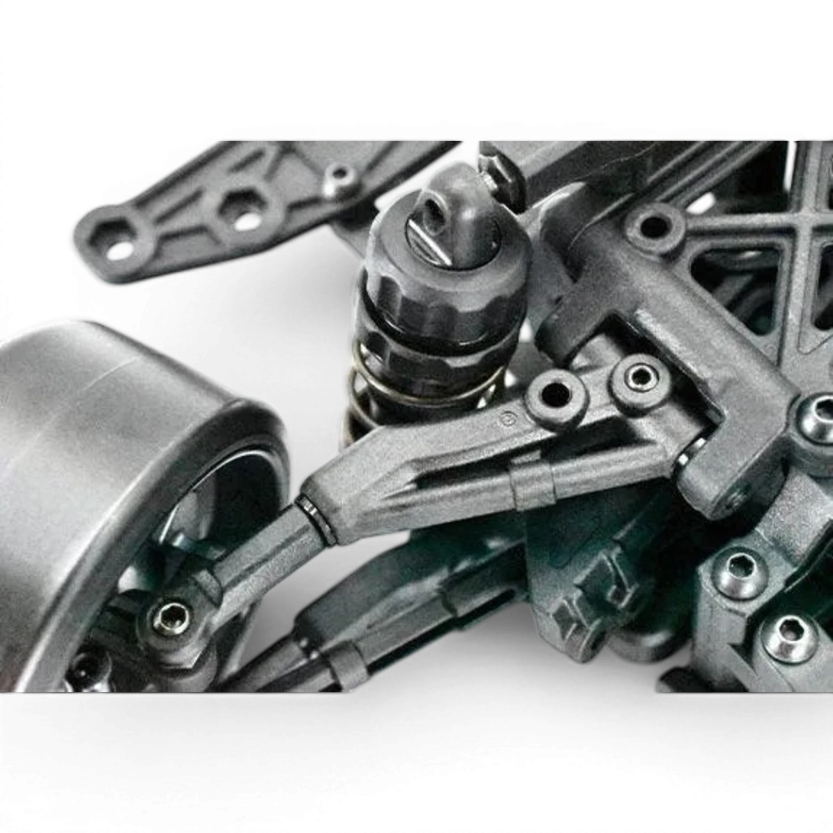 Triangles avant supérieur RDX en graphite pour voiture RC Drift, pièce de rechange robuste et légère de Team Reve D.