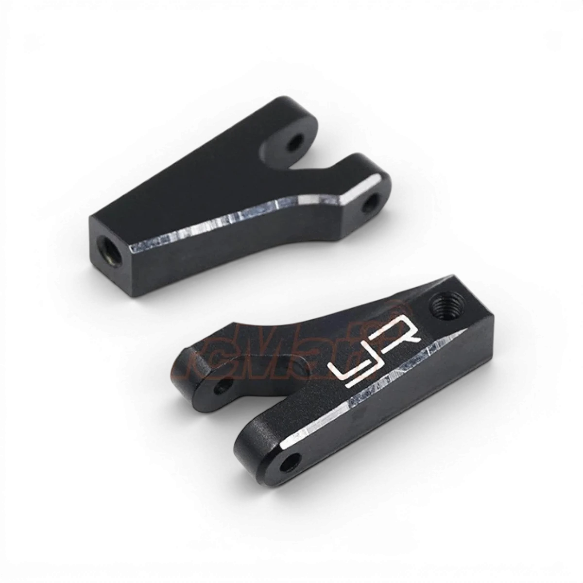 Triangles supérieurs pour MST RMX FMX, pièce de réparation Yeah Racing, en plastique noir, pour motocross et BMX.