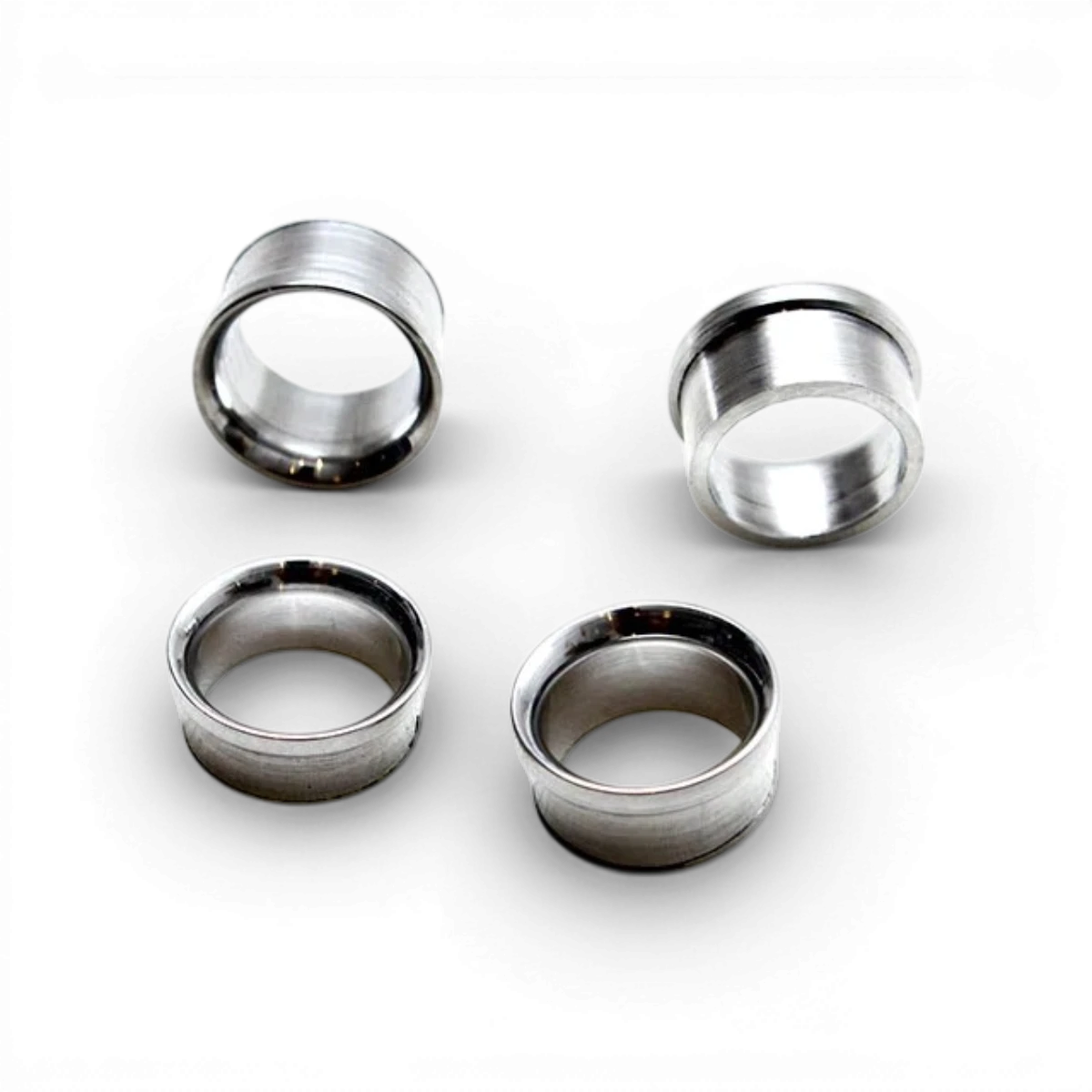 Trompette "Large" 14mm de Src Sideways RC, accessoire de customisation pour modèles RC, en métal noir.