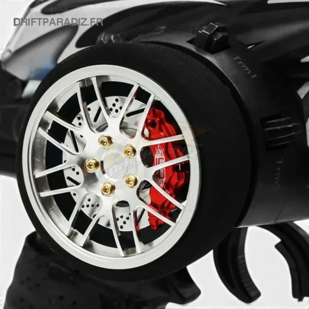Caractéristique Type A Bleu de la marque Yeah Racing, pièce en plastique durable pour modélisme ou RC.