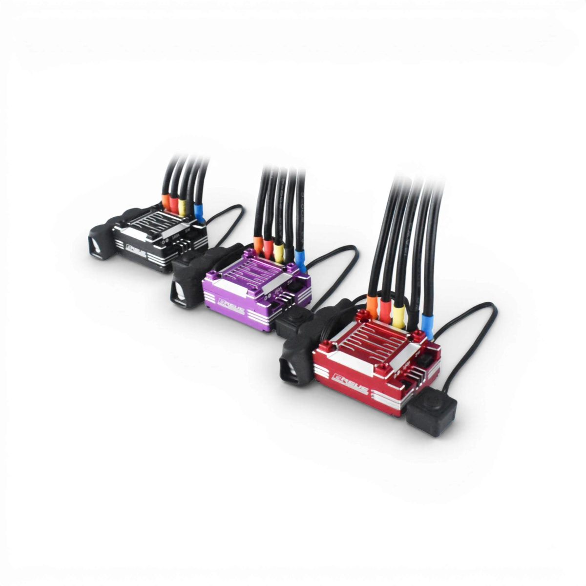 Variateur ESC "Breve" électronique de la marque Team Reve D, avec composants visibles et connecteurs intégrés.