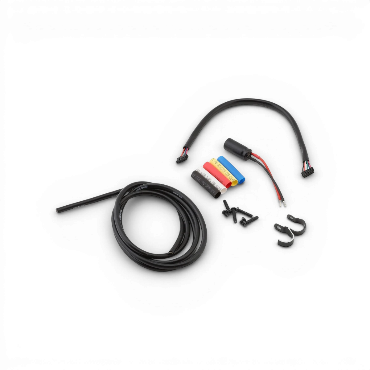 Variateur électronique Sanwa SV-D2 Drift SXR pour voitures radiocommandées, vue de face avec boutons et écran de contrôle