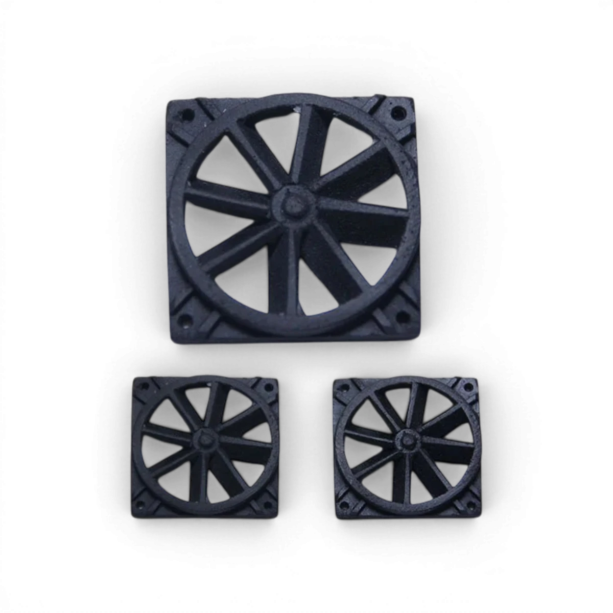 Zakázkový ventilátor stylu 2 značky Src Sideways RC, účinné chlazení viditelné na obrázku.