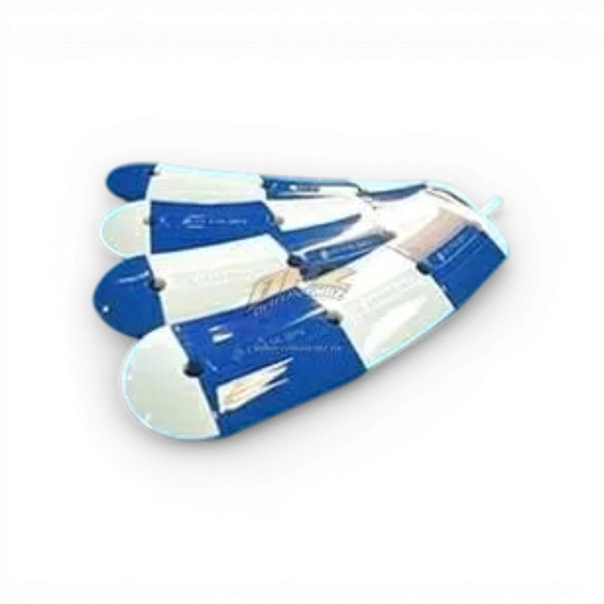 Vibreurs d'entraînement Kerbs Blanc/Bleu Tetsujin, accessoires pour kit d'entraînement de véhicules radiocommandés, vue détaillée