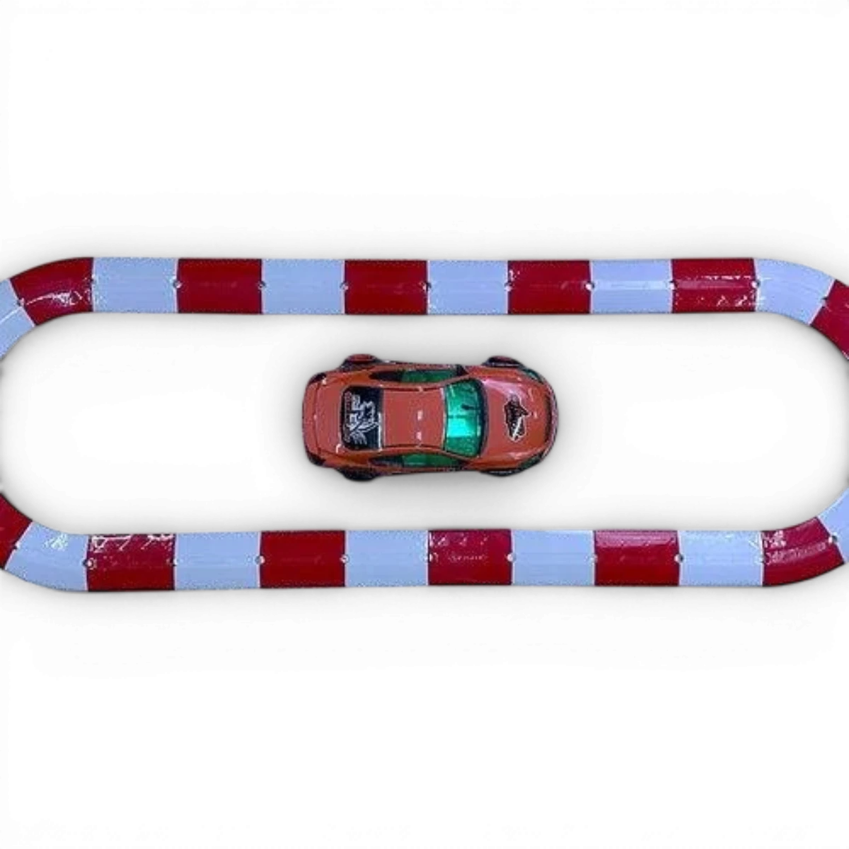 Vibreurs 1/10 Tetsujin, kit d'entraînement de kerbs blanc et rouge pour voitures RC, modèle 250r, roues de haute qualité.