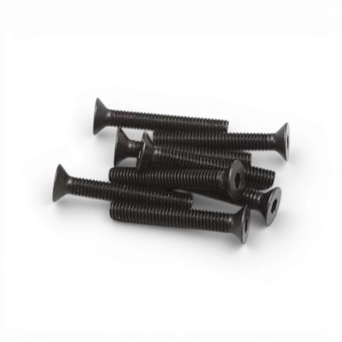 Ocelový šroub se zápustnou hlavou 3x20mm značky Team Yokomo, náhradní díl pro RC modelářství.