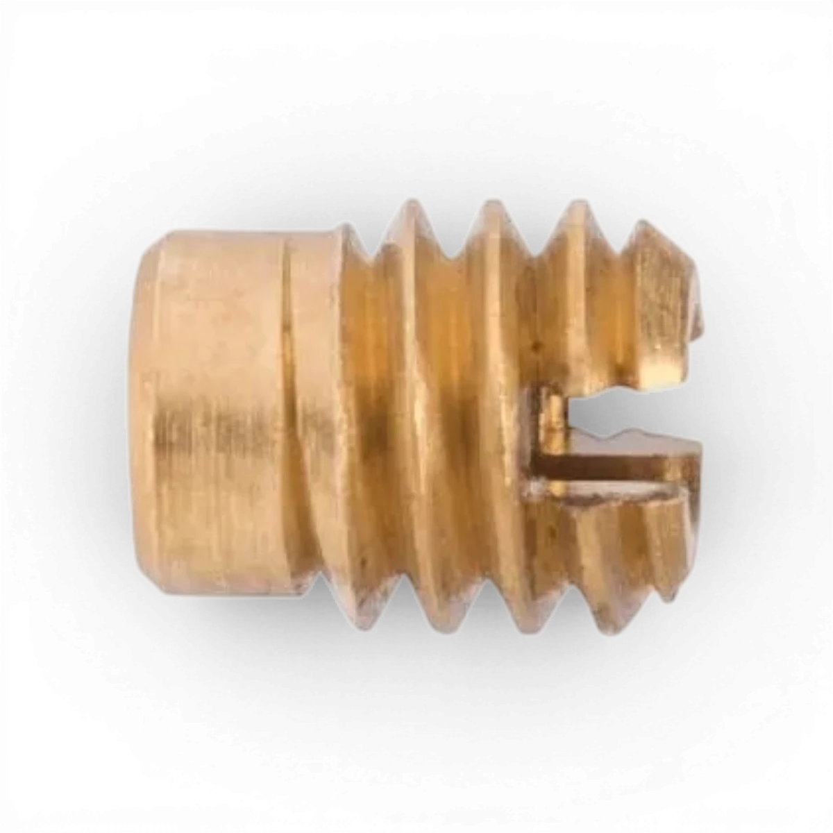 Vis de compression aiguille Néo Iwata pour pistolet de peinture, en métal, avec filetage précis et tête ajustable.