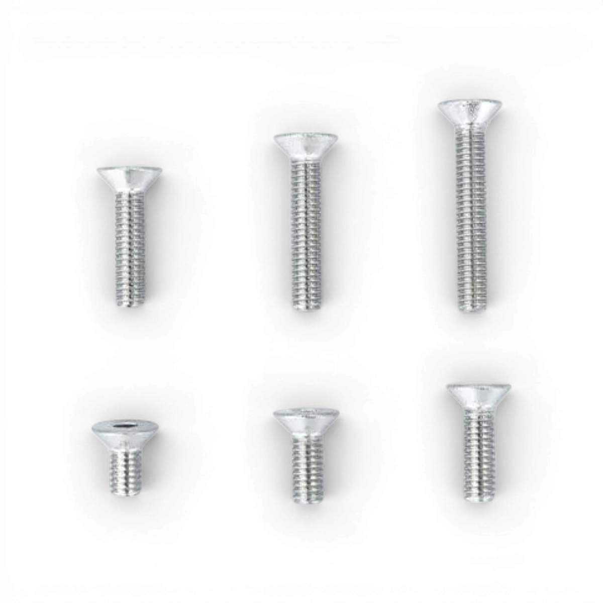 Vis en inox tête plate 3x6 de la marque Team Reve D, lot de 10 pièces, pour pièces détachées et bricolage.