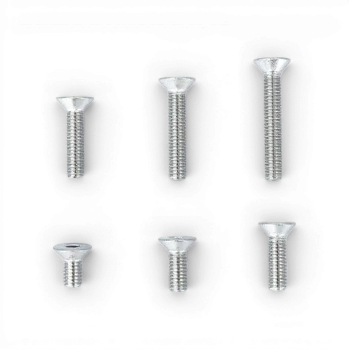 Vis en acier inoxydable à tête plate 3x8, lot de 10 pièces, pour pièces détachées de la marque Team Reve D.