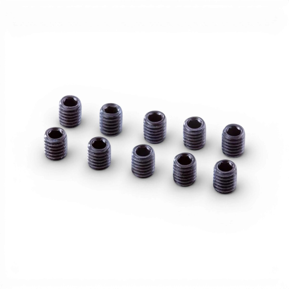 Vis sans tête M3 3x4mm avec pointe plate, pièce détachée en acier inoxydable pour modèles RC, marque Team Reve D.