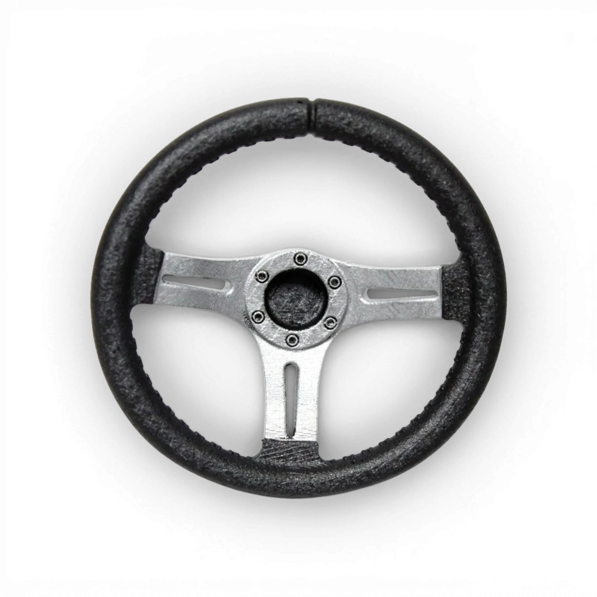 Volant de customisation V2 pour modèle 1/10, marque Src Sideways RC, vue détaillée du volant pour voiture RC.
