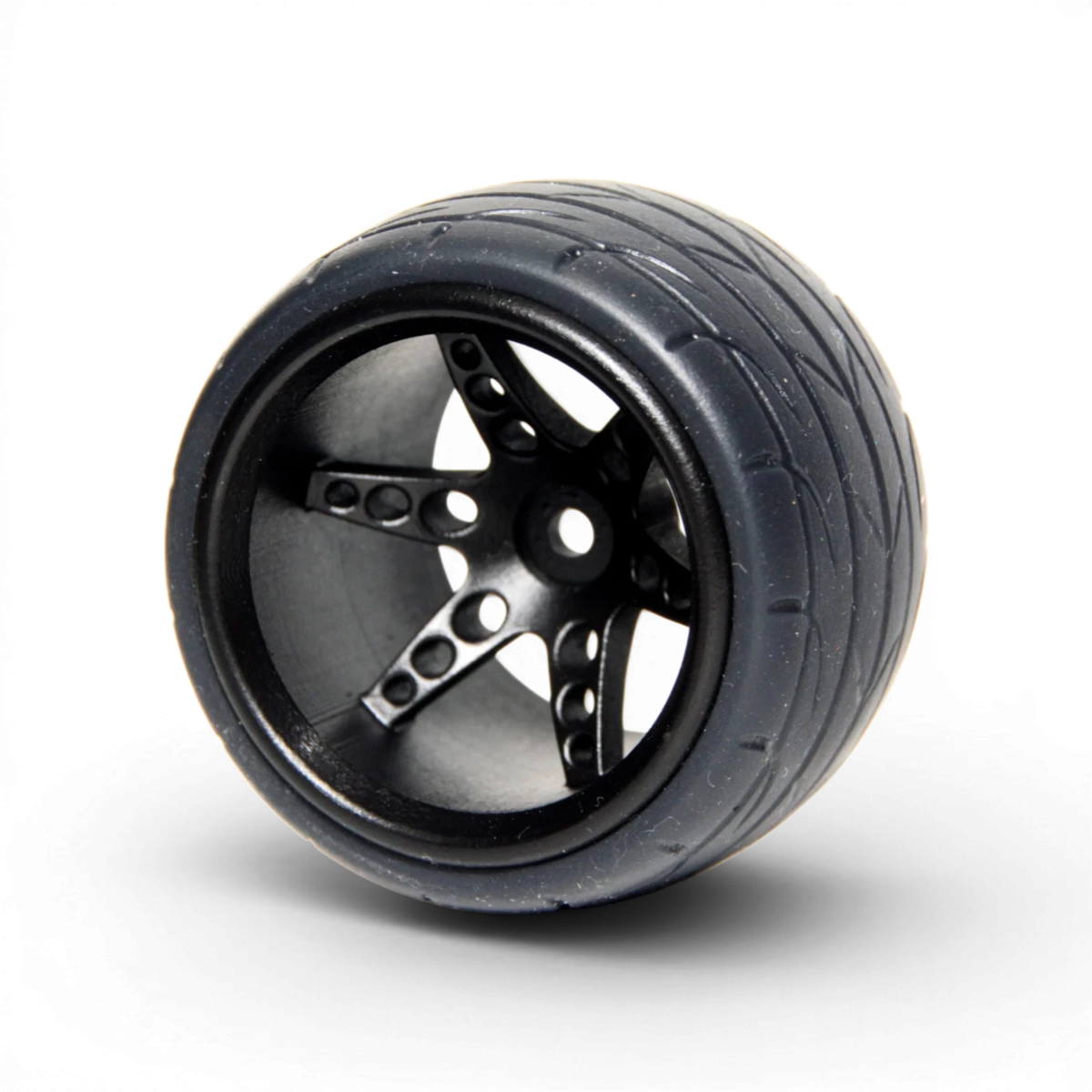 Volant électronique pour Futaba et Sanwa, marque Src Sideways RC, avec poignée ergonomique et boutons de contrôle.