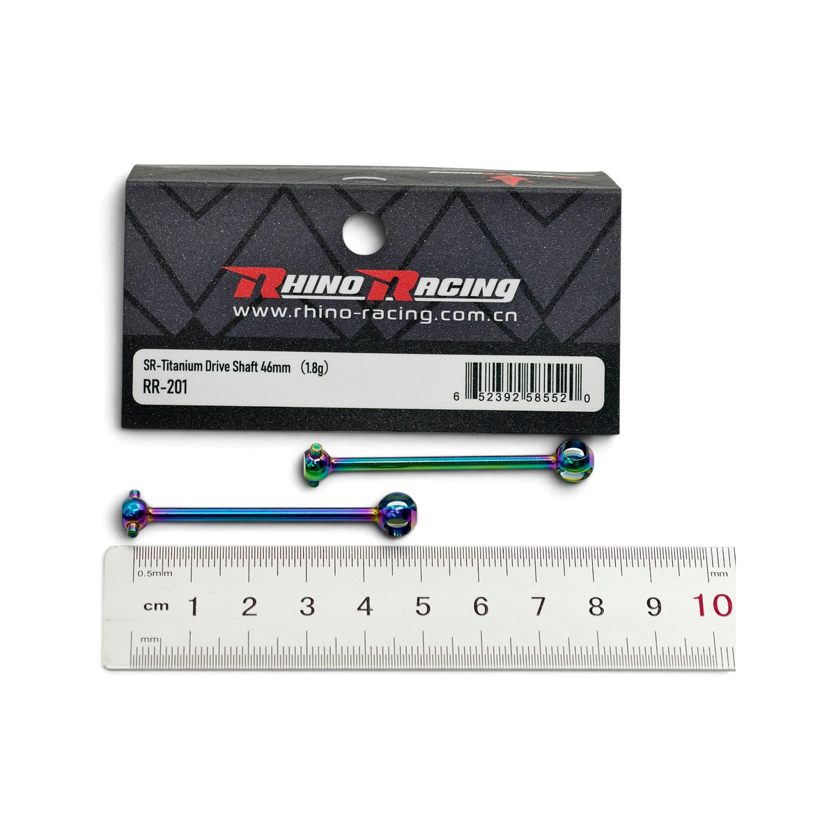 Cardans SR en titane CVD de 42, 44 et 46 mm de RhinoRacing, montre des composants légers et durables pour véhicules de compétition