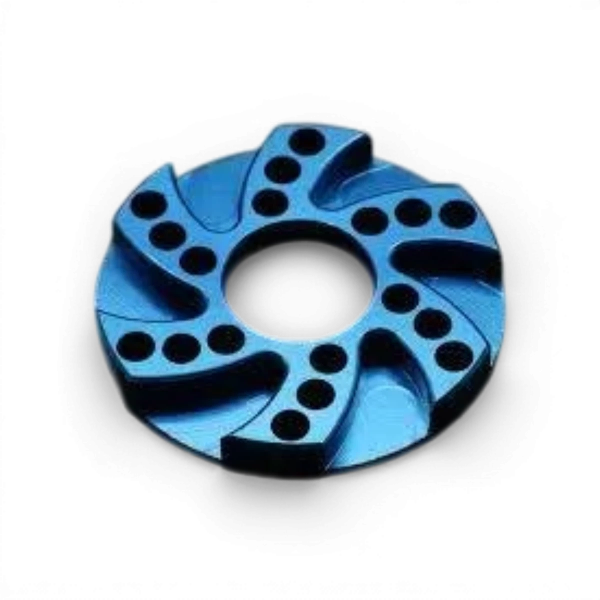 Adaptateur moteur offset Wrap-UP Next avec dissipateur de chaleur de 5.0mm, conçu pour améliorer la performance du moteur.