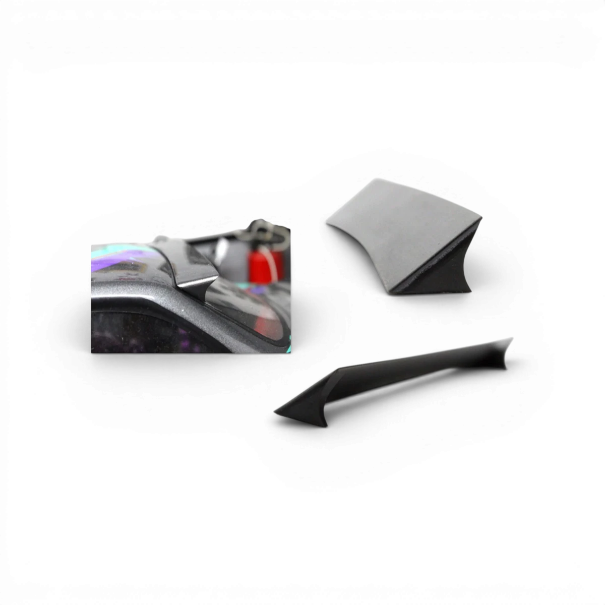 Aileron de toit arrière pour BMW M3 E36 de marque Src Sideways RC, pièce de personnalisation pour voiture de sport.