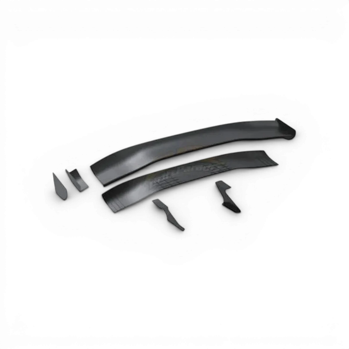 Aileron GT de type B en Lexan de la marque Addiction RC Design, aile de course pour voiture RC personnalisé.