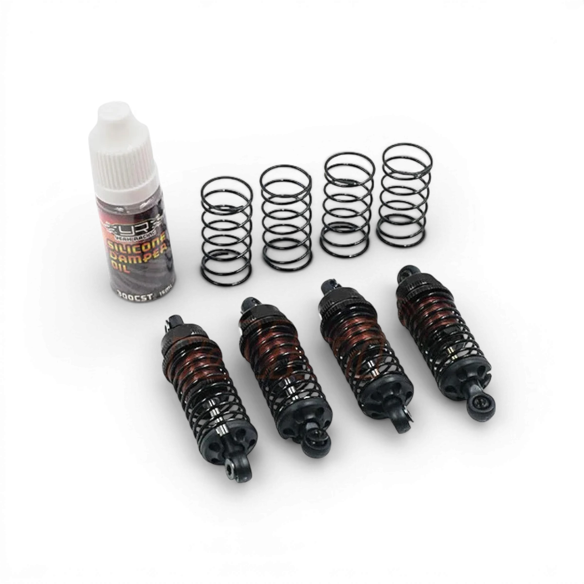 Amortisseurs DRIFT QUTUS Slider 55mm universel de la marque Yeah Racing, pièces détachées pour voiture RC.