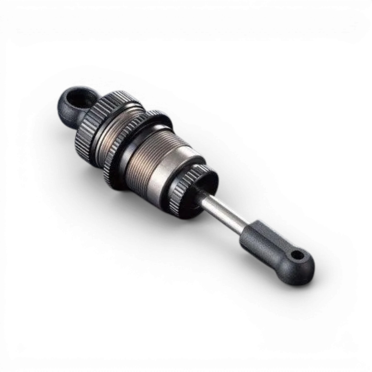 Amortisseurs REVOSHOCK II de Team Axon, pièces détachées pour véhicules, montrant les amortisseurs noirs avec logo.