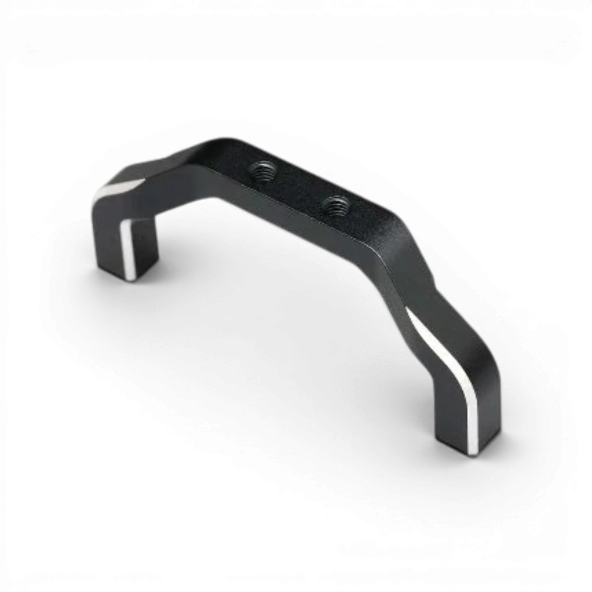 Support d'arche en aluminium pour servo, pièce détachée Team Yokomo Y2 202SMA, robuste et précis pour voitures RC.
