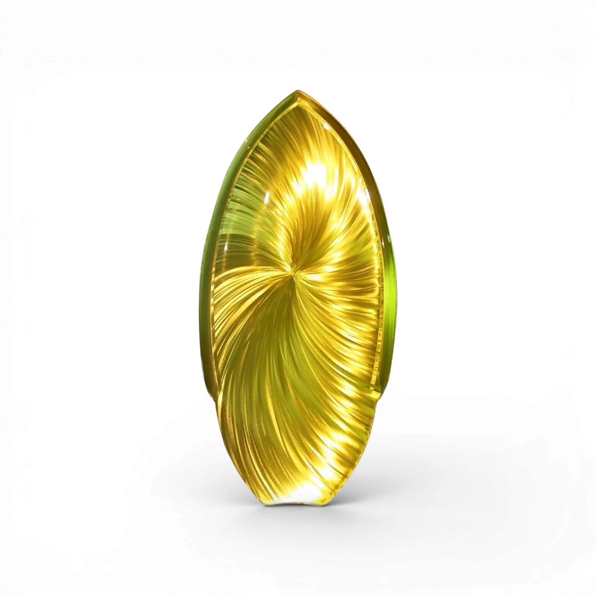 Aérosol Auto Air Candy 2.0 en jaune citron de Createx Colors, vue en gros plan montrant la couleur vive du spray.