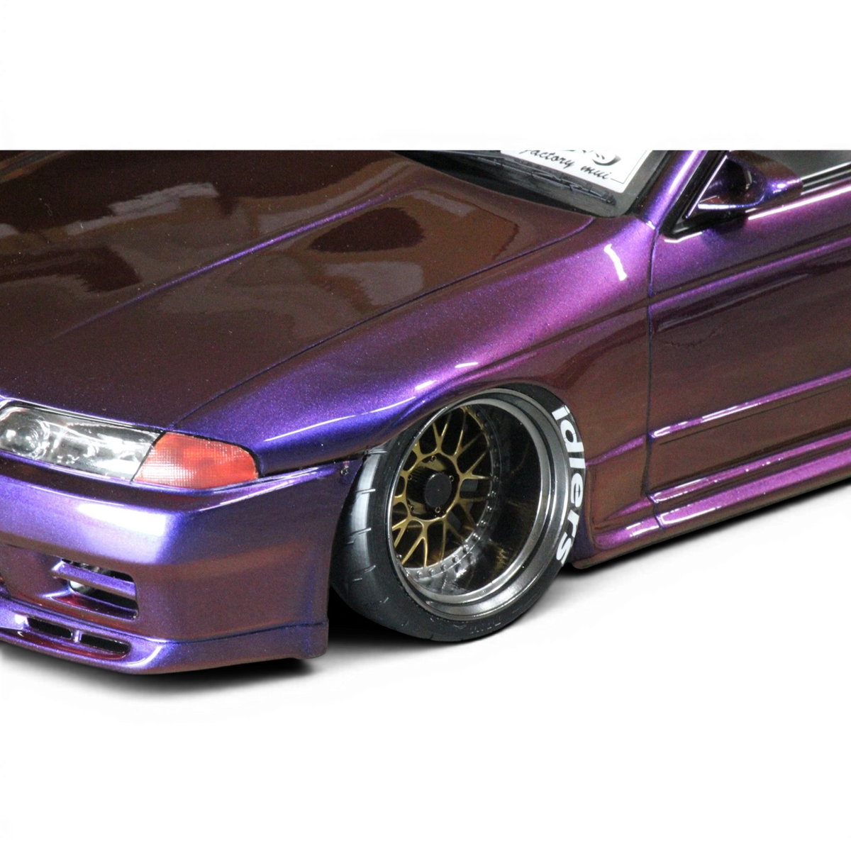 Autocollants pour pneus Idlers Pandora RC, personnalisation de véhicules RC avec motifs colorés et logos sur pneus.
