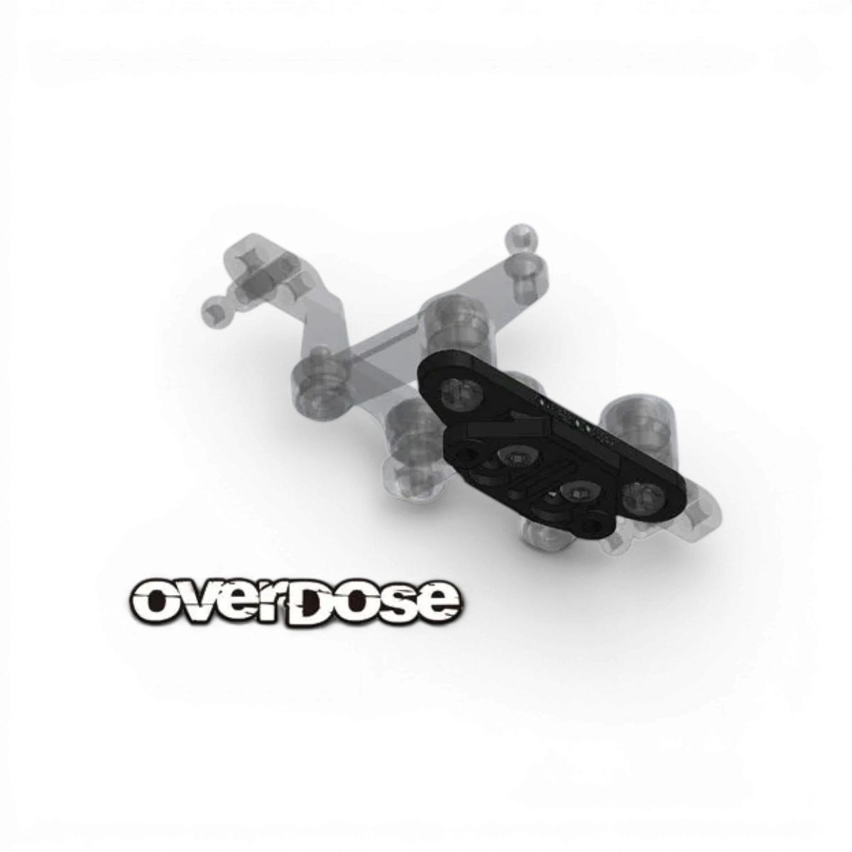 Base de direction ajustable Overdose pour OD3546-48, pièce détachée robuste avec mécanisme précis, visible sur l'image.