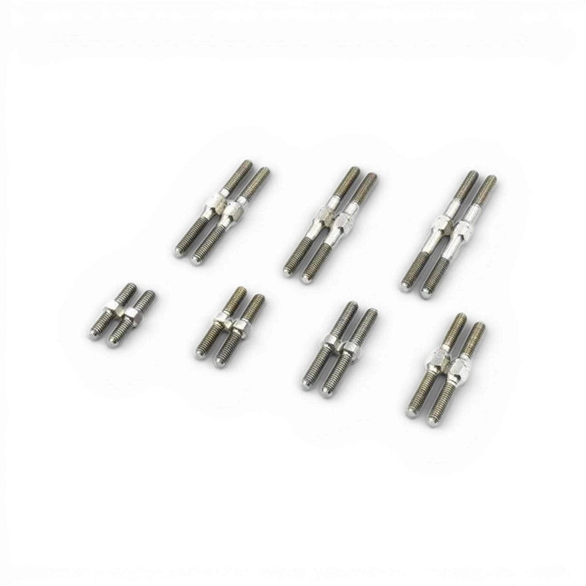 Biellettes en titane 24mm de la marque Team Reve D, pièces détachées pour vélo, visibles avec finition en titane.