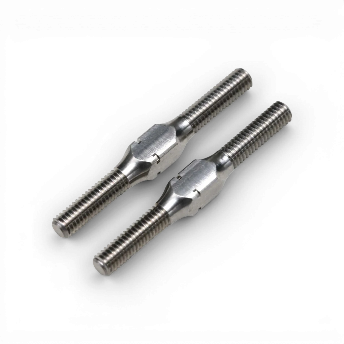 Biellettes en titane de 30 mm pour pièces détachées, marque Team Yokomo, avec finition en titane, image claire et nette.