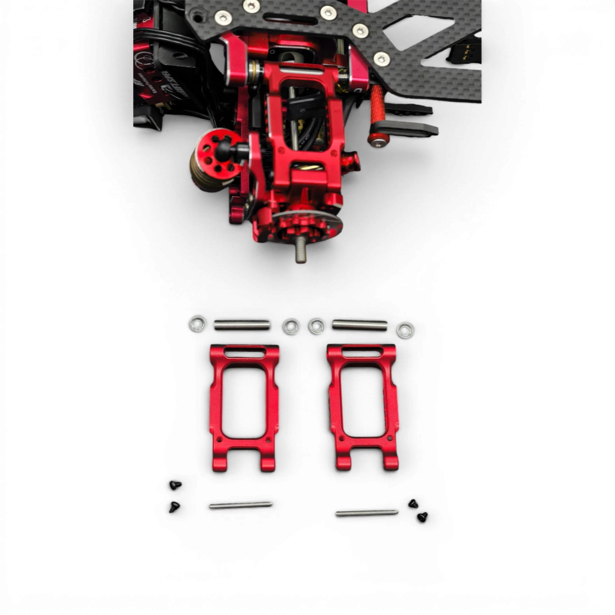 Bras arrière inférieurs SR Series H-Arms de RhinoRacing, pièce de suspension robuste pour voiture de performance.