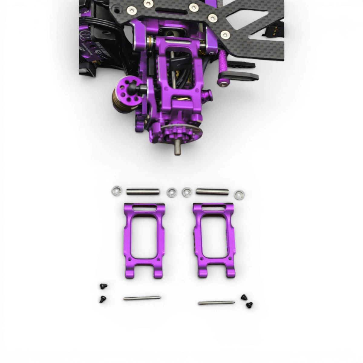 Bras arrière inférieurs SR Series H-Arms de RhinoRacing, pièce de suspension pour véhicule de performance, visible en image.