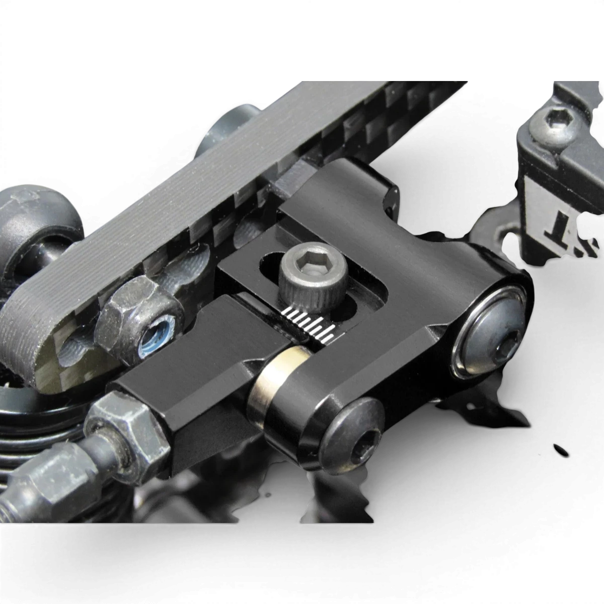 Bras de suspension supérieur HD précision Wrap-UP Next, robuste, en métal, avec fixation solide pour équipements industriels.