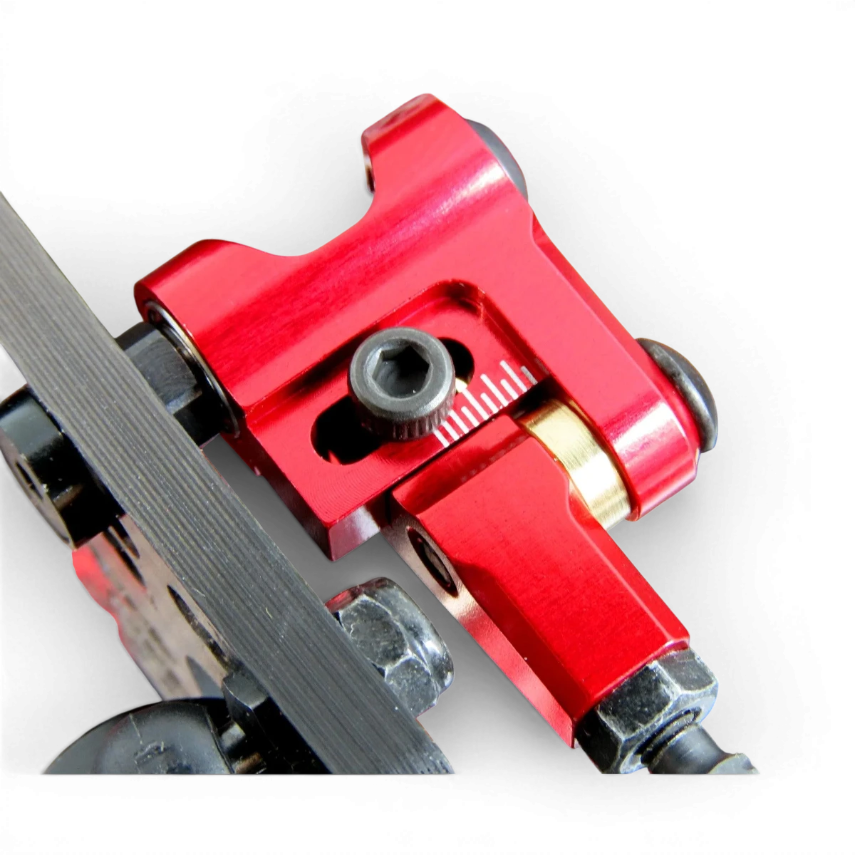 Bras de suspension supérieur HD précision Wrap-UP Next, montrant la pièce mécanique avec détails de haute qualité.
