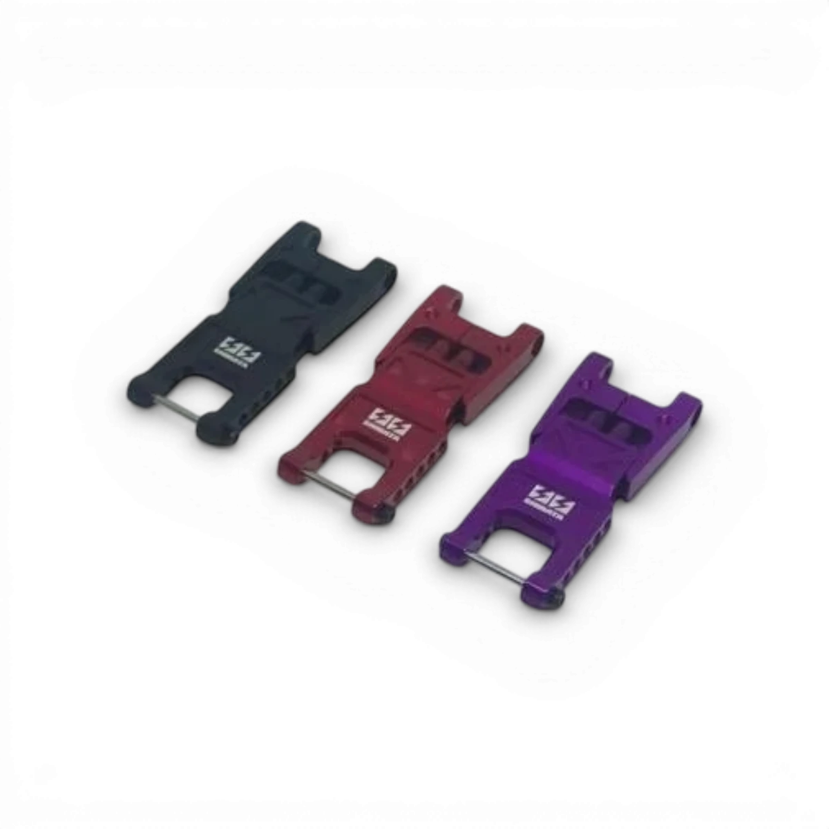 Bras inférieur géométrie ajustable de SHIBATA, pièce détachée pour équipement mécanique, visible avec détails de fixation et réglages.