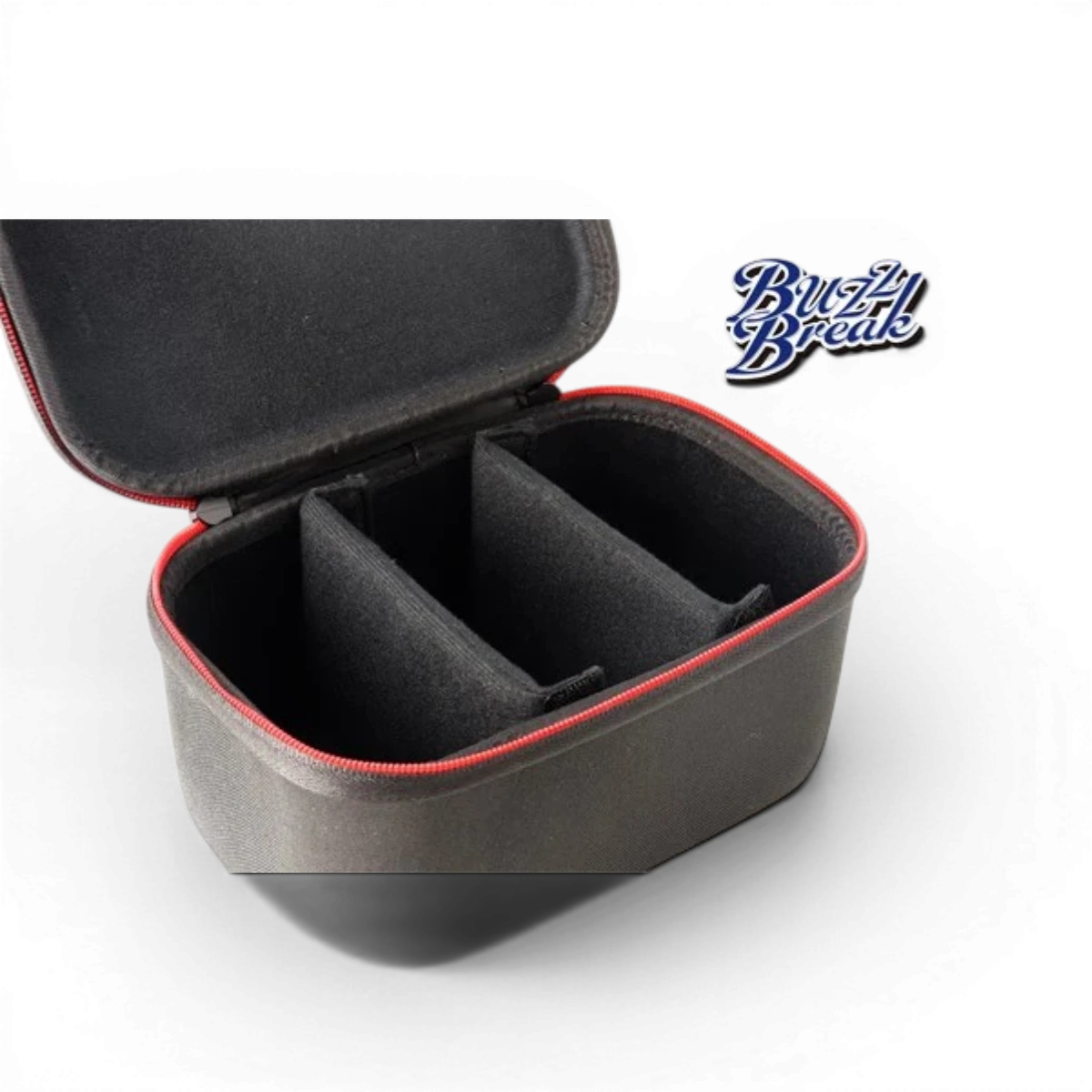 Boîte de rangement rigide BuzzBreak Tough Shell pour pneus RC ou autres accessoires, protection solide et durable.