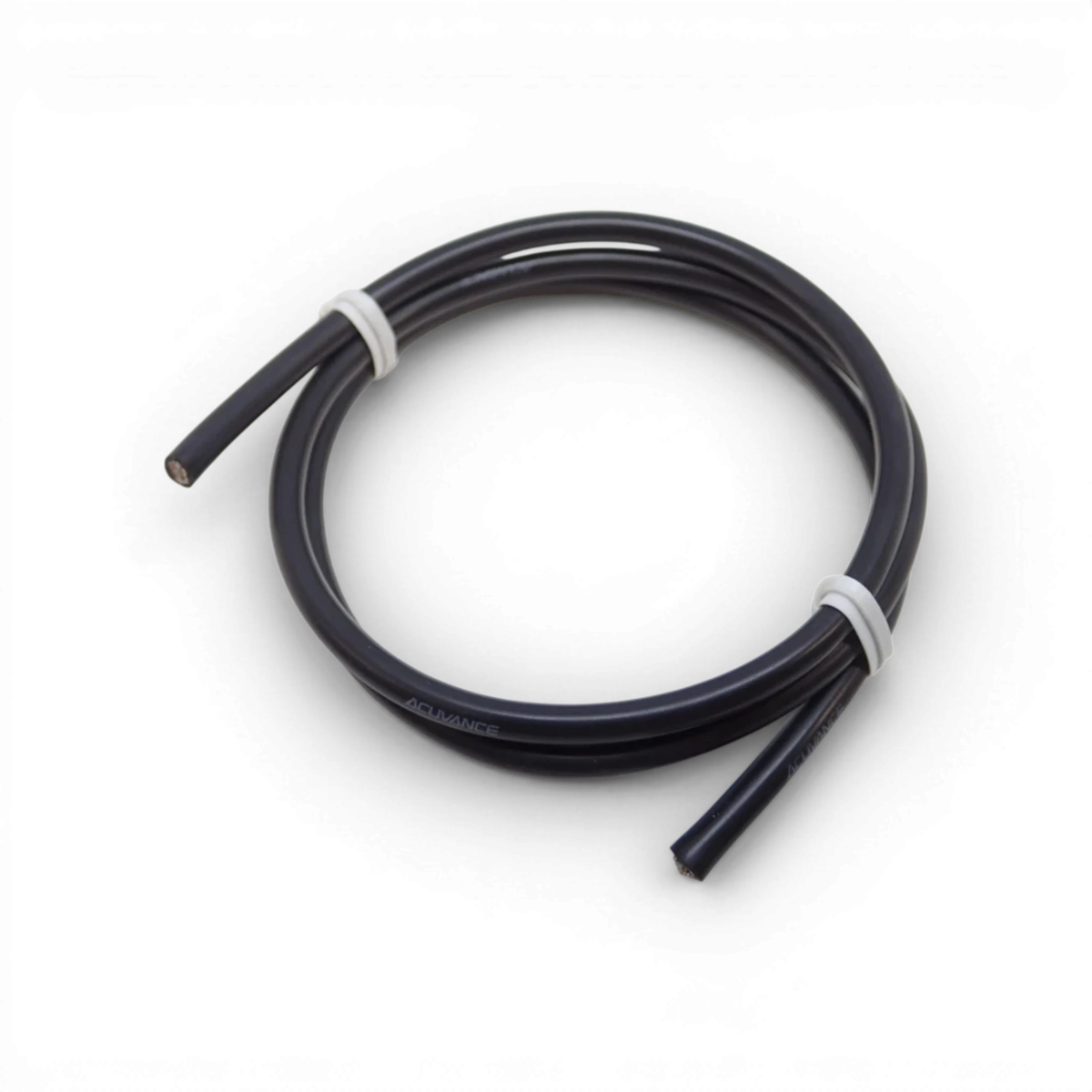 Câble électrique 12AWG 100cm haute densité de la marque Acuvance, câble électronique avec connecteurs visibles.