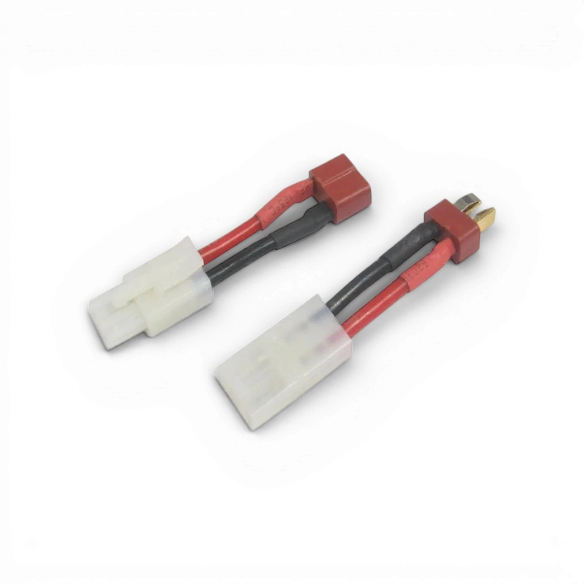 Câble adaptateur TAMIYA à Dean pour électronique, fabriqué par Yeah Racing, avec connecteurs électriques visibles.