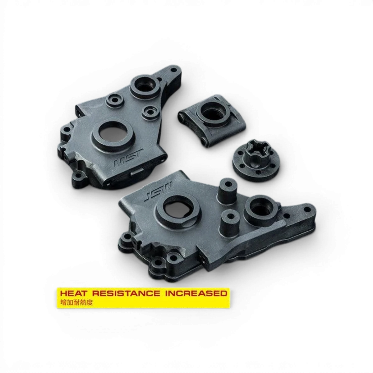 Cage différentielle Max Speed Technology pour set RMX 2.0, pièce détachée robuste en métal avec engrenages précis.