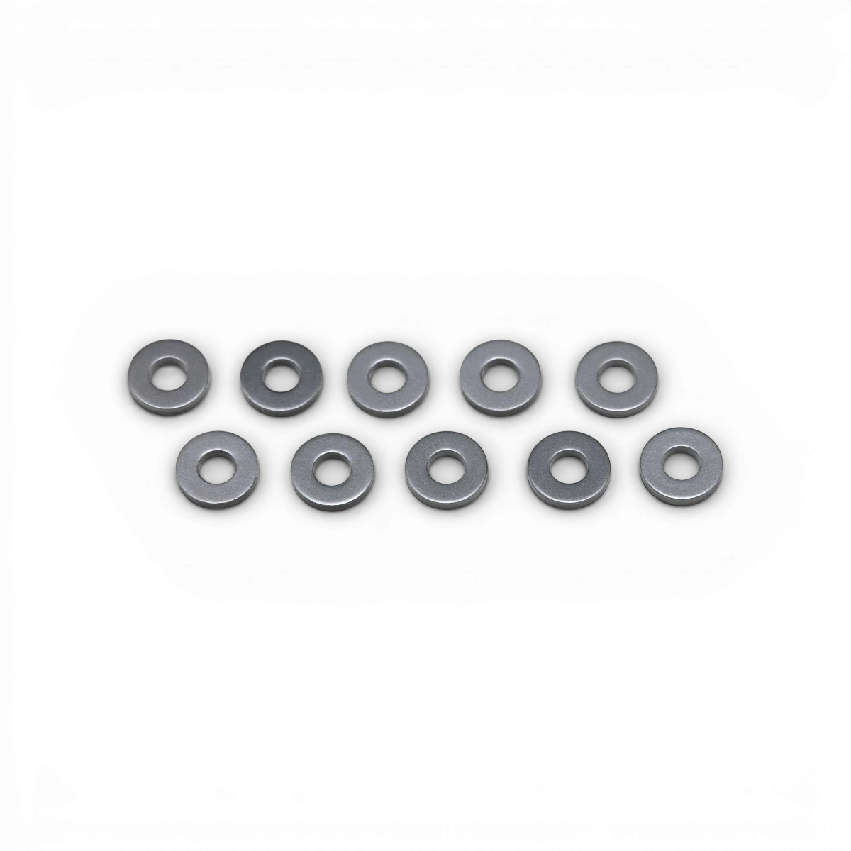 Cales en polycarbonate de 2,6x6,0x1,0 mm pour pièces détachées Team Yokomo, matériau léger et durable.